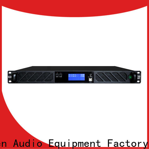 Gisen 8ohm audio amplifier pro supplier for stage