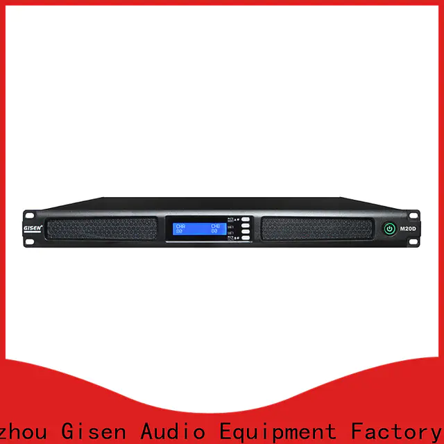 Gisen new model audio amplifier series for venue