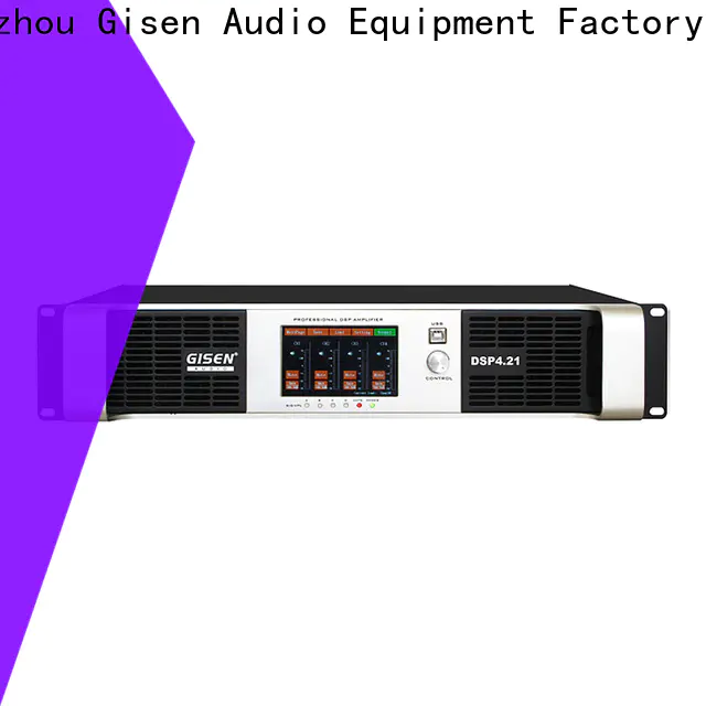 Gisen touch screen homemade audio amplifier supplier for venue