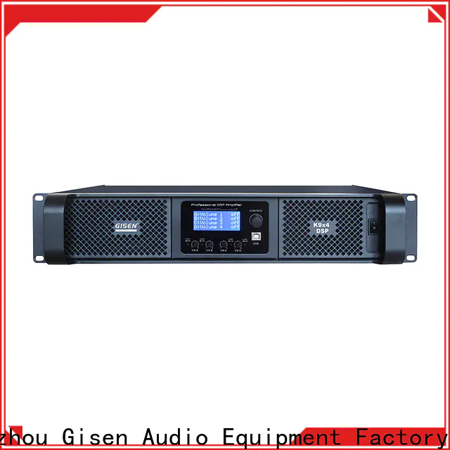 Gisen 4 channel dsp amplifier manufacturer for performance