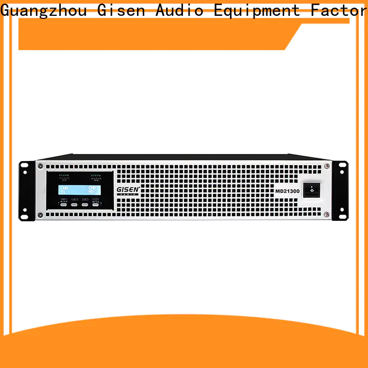 Gisen strict inspection best surround sound amplifier overseas market for vocal concert