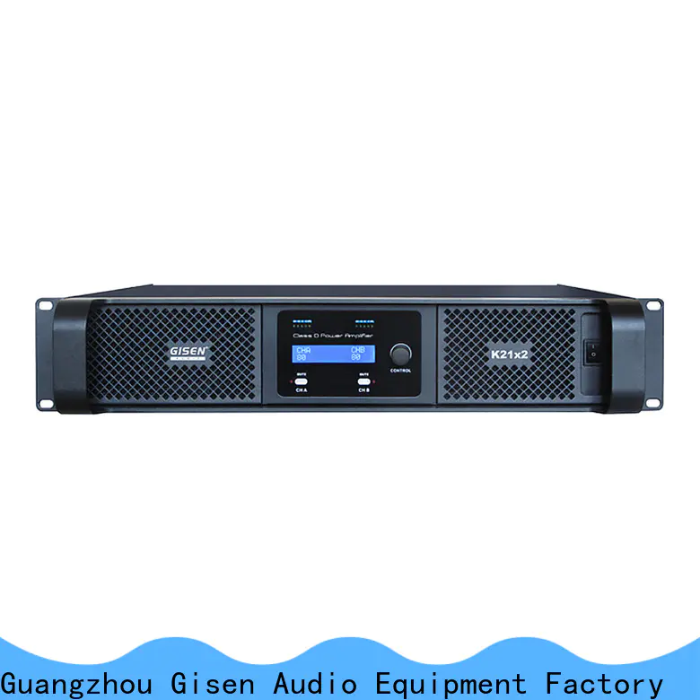 guangzhou home stereo power amplifier 2100wx2 manufacturer for performance