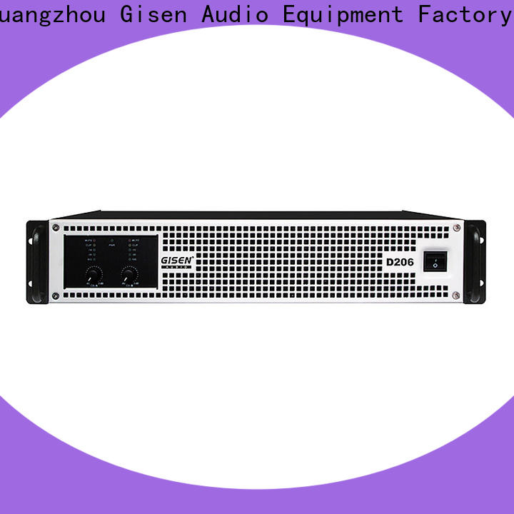 Gisen full range hifi class d amplifier fast delivery for entertaining club