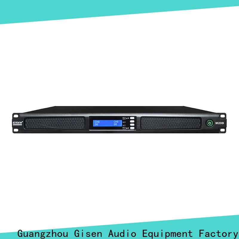 Gisen amplifier 2 channel power amplifier wholesale for performance