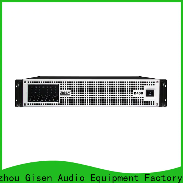 Gisen professional top 10 power amplifiers supplier for ktv