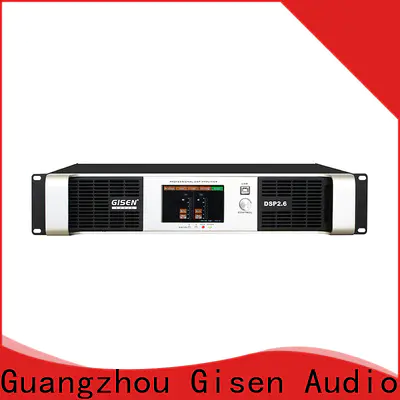 Gisen 2100wx2 dsp amplifier manufacturer for various occations