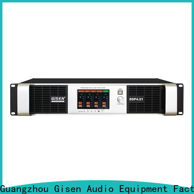 Gisen professional desktop audio amplifier wholesale for various occations
