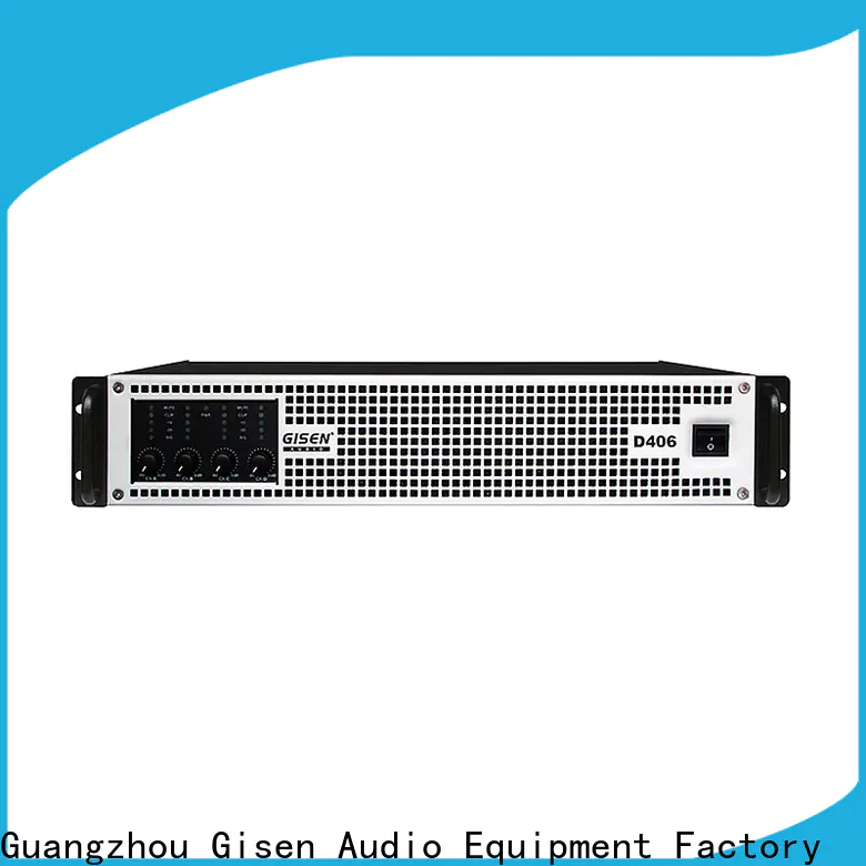 Gisen class dj amplifier fast delivery for entertaining club