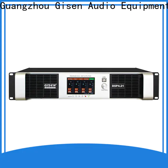 Gisen multiple functions desktop audio amplifier manufacturer for performance