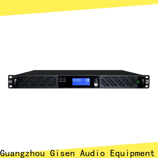 Gisen touch screen 1u amplifier factory for performance