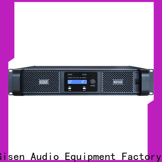 Gisen high efficiency class d stereo amplifier wholesale for entertaining club