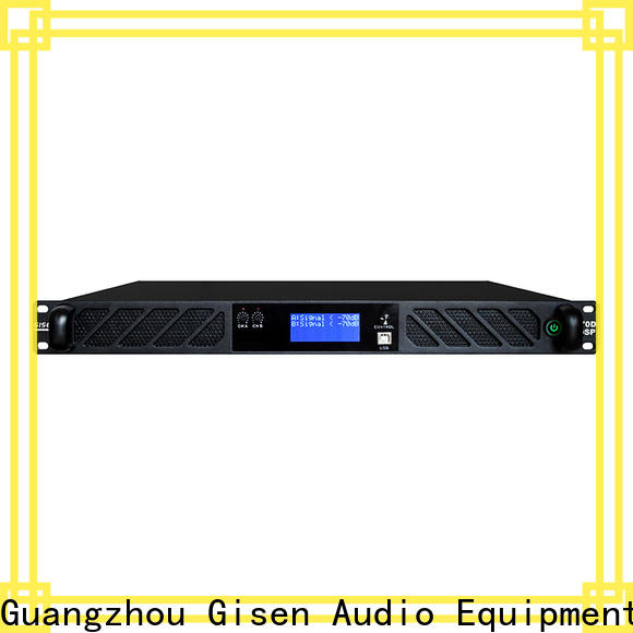 Gisen professional best power amplifier in the world factory for venue