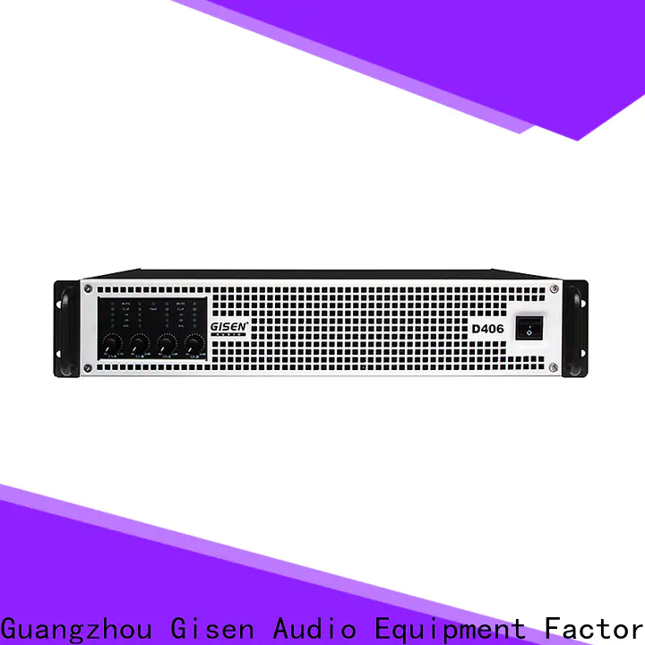 Gisen 2100wx2 sound digital amplifier wholesale for performance