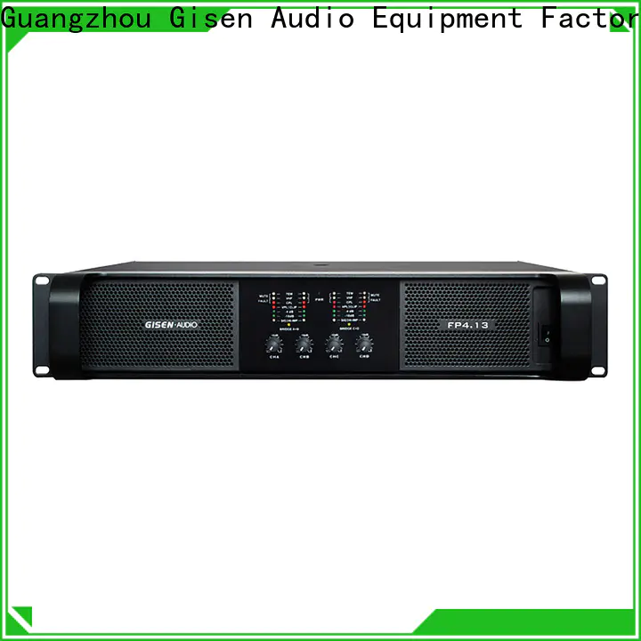 Gisen unrivalled quality professional amplifier one-stop service supplier for night club