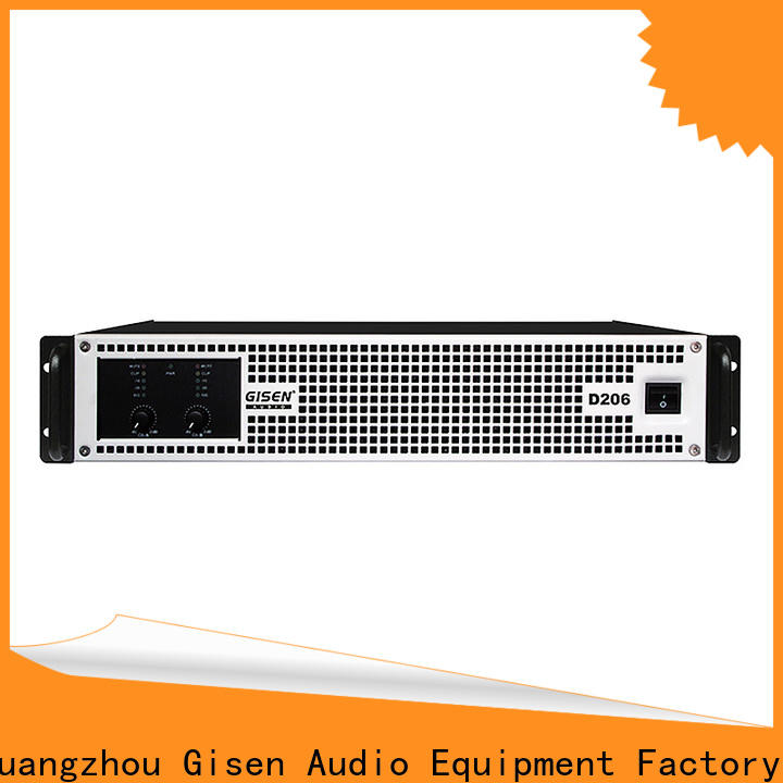 Gisen 2100wx4 class d digital amplifier wholesale for entertaining club