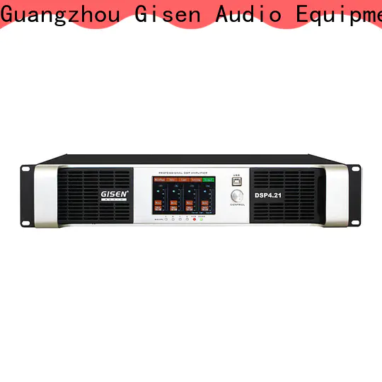 Gisen 4 channel desktop audio amplifier factory
