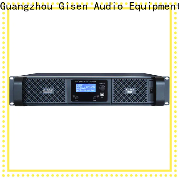 Gisen multiple functions best power amplifier in the world manufacturer for performance