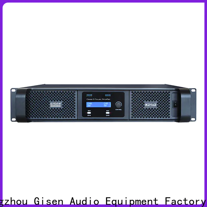 Gisen full range sound digital amplifier fast shipping for ktv