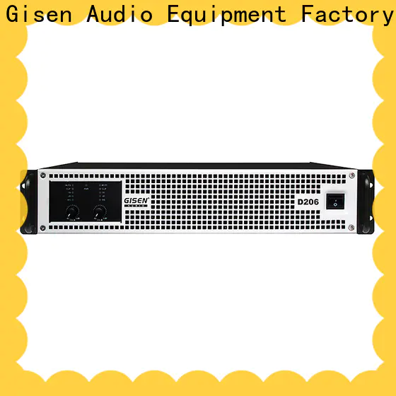 Gisen 2100wx4 dj amplifier manufacturer for ktv