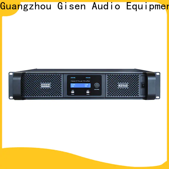 Gisen digital home stereo power amplifier wholesale for stadium