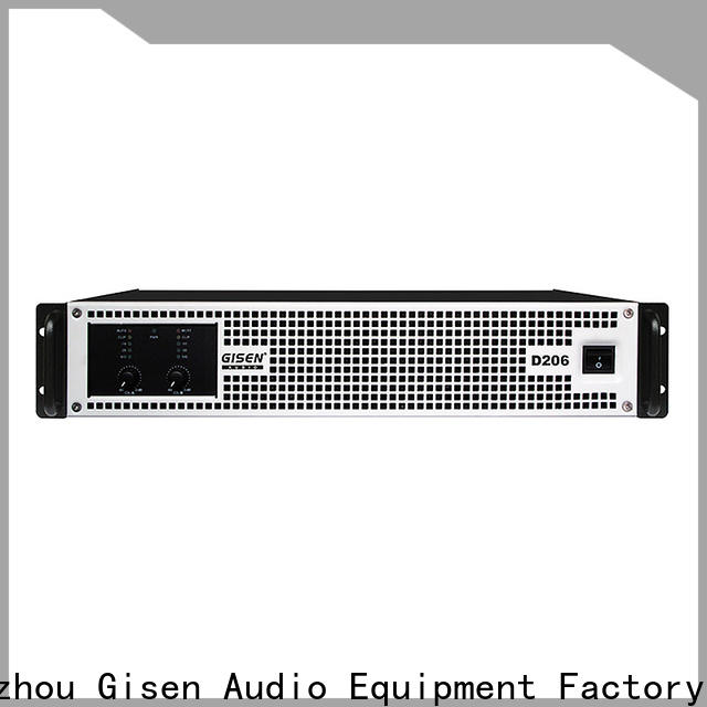 Gisen high efficiency home stereo power amplifier wholesale for meeting