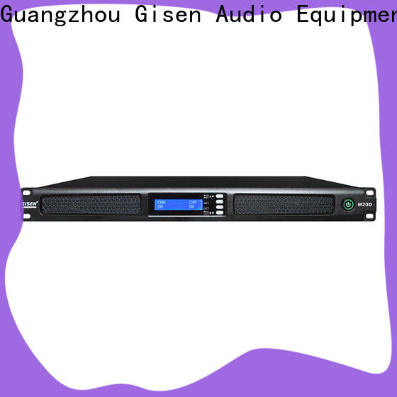 Gisen digital audio power amplifier manufacturer for venue