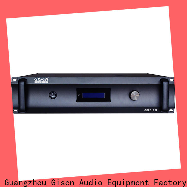 Gisen theatre stereo audio amplifier manufacturer for ktv