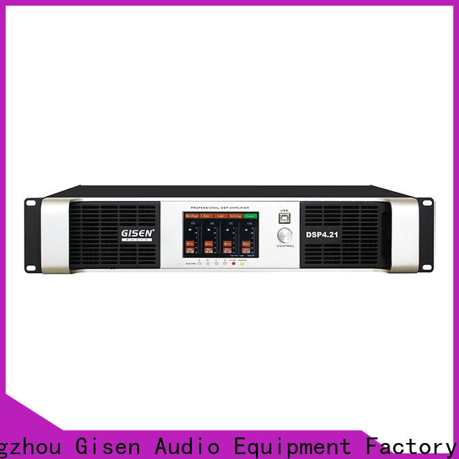 Gisen 2100wx2 studio amplifier wholesale for performance
