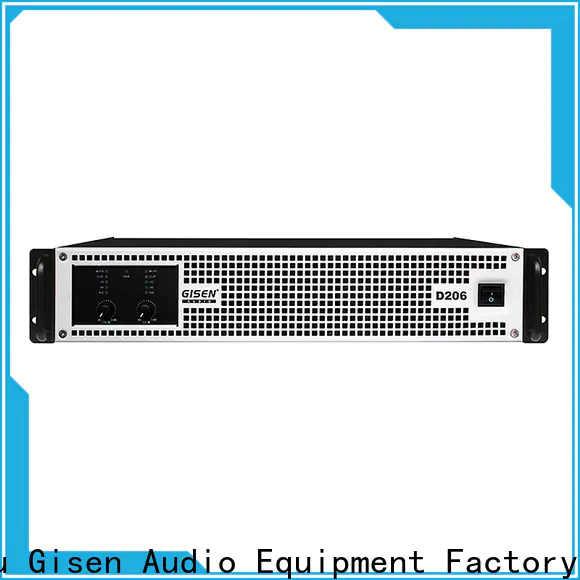 Gisen 2100wx2 top 10 power amplifiers fast delivery for entertaining club