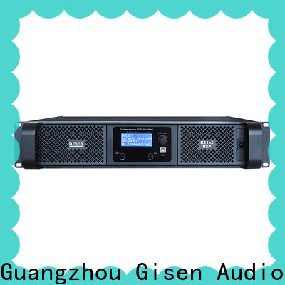 Gisen amplifier multi channel amplifier supplier for stage