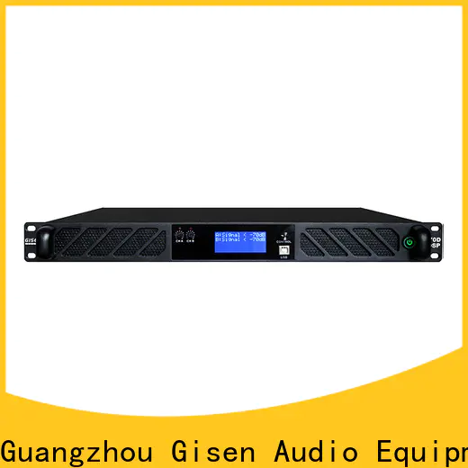 Gisen multiple functions 1u amplifier supplier for performance
