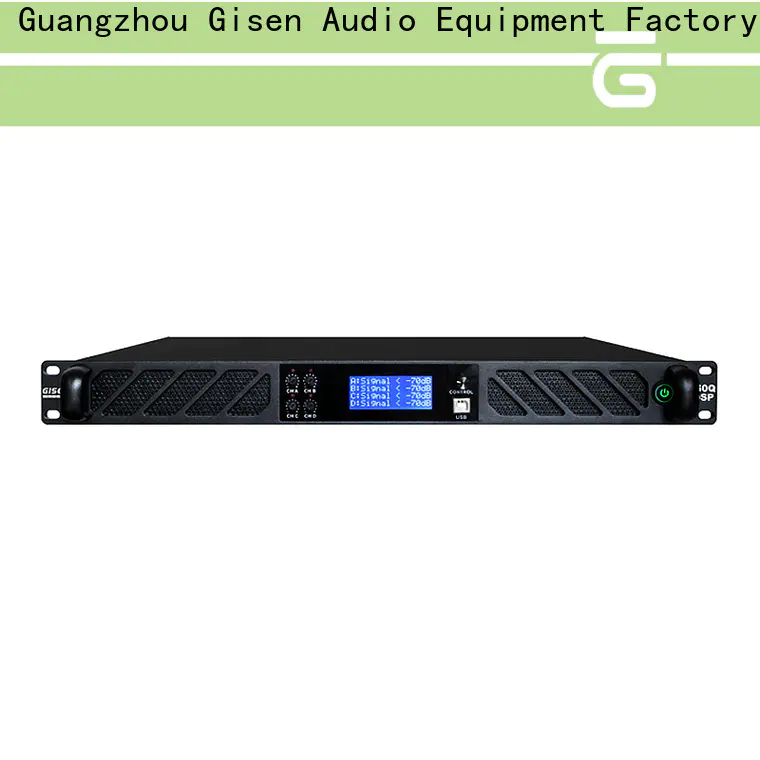 Gisen professional amplifier sound system manufacturer for various occations