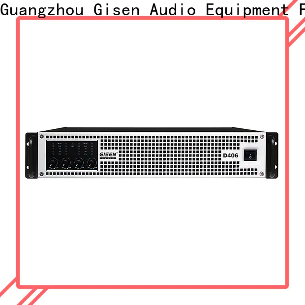 Gisen guangzhou class d digital amplifier wholesale for entertaining club