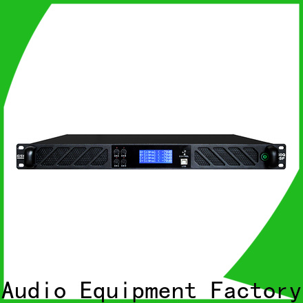 Gisen touch screen multi channel amplifier manufacturer for stage