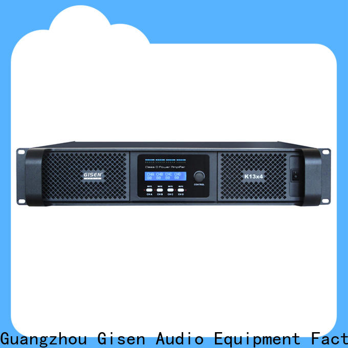 Gisen high efficiency dj amplifier fast delivery for meeting