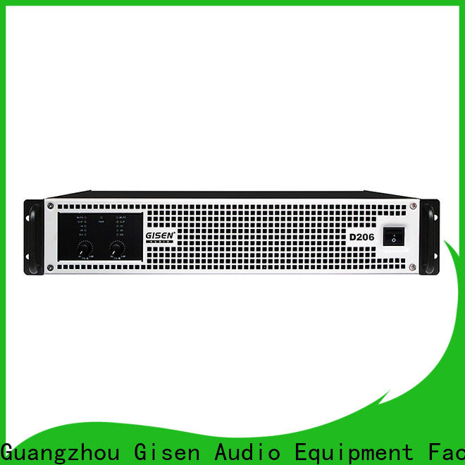 Gisen guangzhou class d stereo amplifier fast shipping for ktv