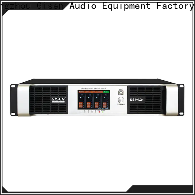 Gisen 2100wx4 amplifier power supplier for various occations