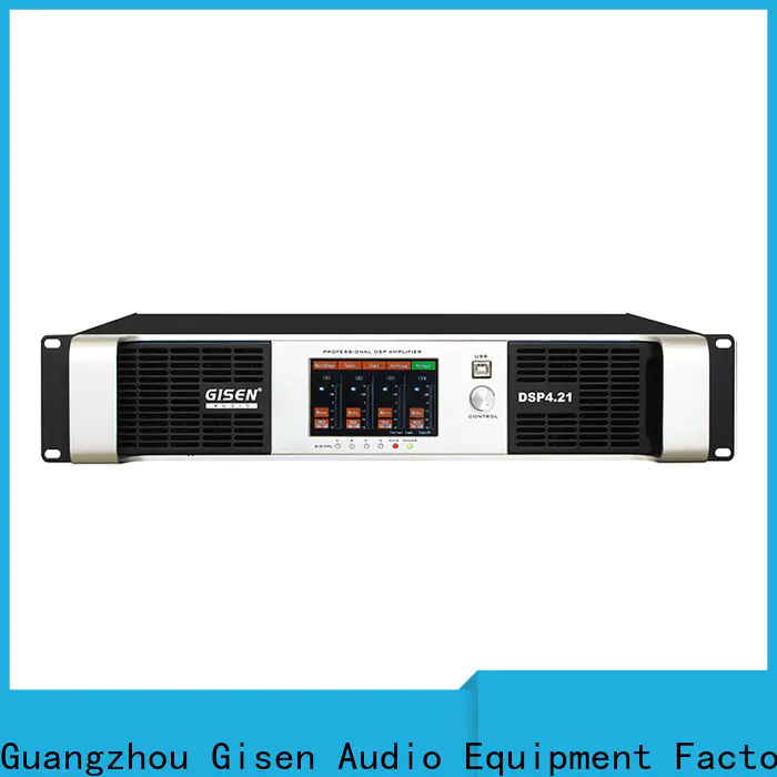 Gisen high quality amplifier power factory for various occations