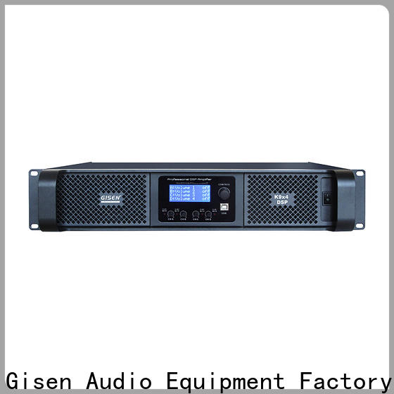Gisen power dsp amplifier wholesale for stage
