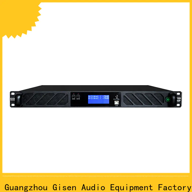 professional dsp power amplifier 2100wx4 supplier