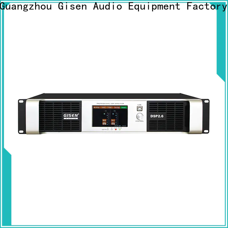 Gisen 8ohm amplifier sound system supplier