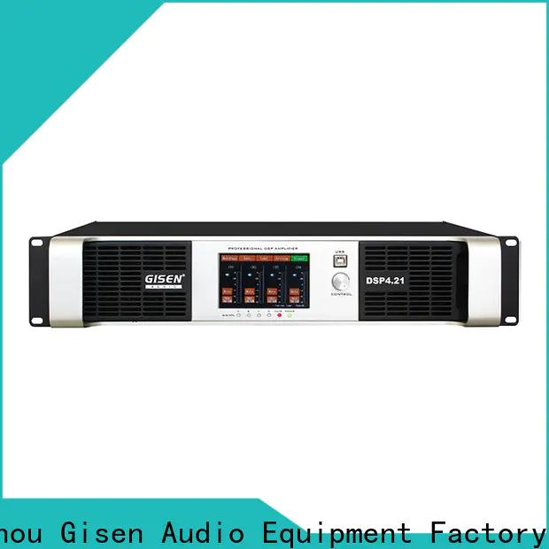 Gisen power best power amplifier in the world supplier for stage