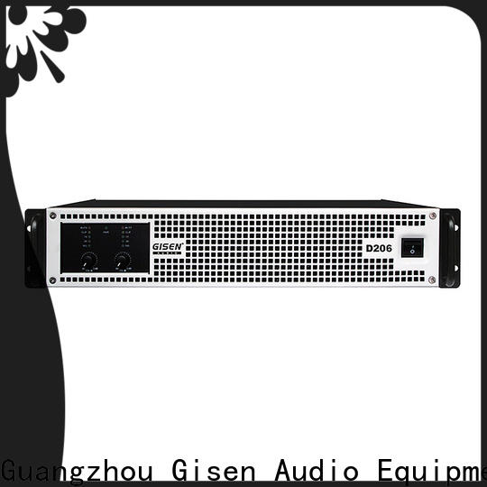 Gisen professional class d power amplifier supplier for entertaining club