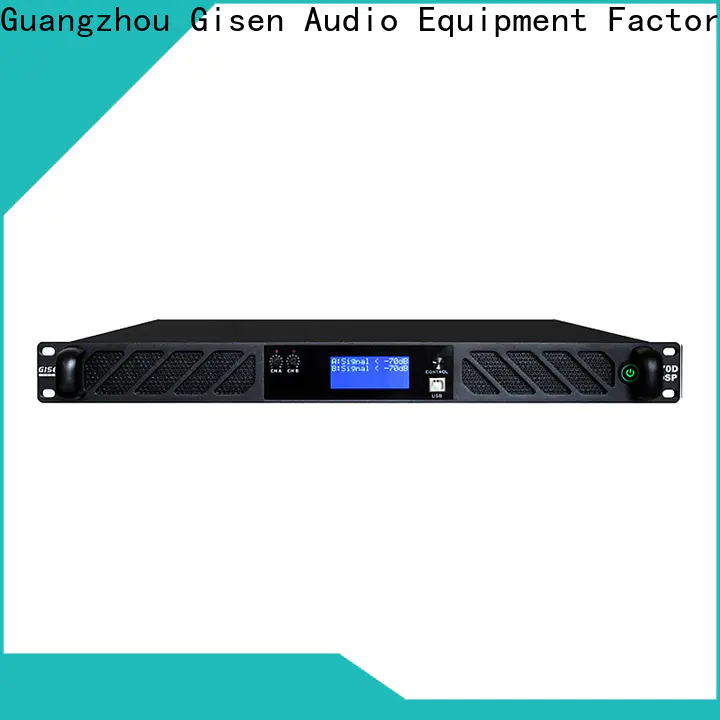 Gisen 1u multi channel amplifier manufacturer for various occations