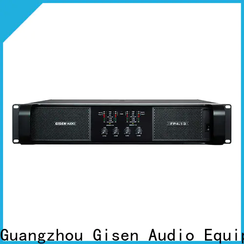 Gisen 4x1300w compact stereo amplifier source now for performance