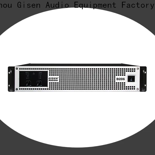 Gisen 8ohm digital audio amplifier fast delivery for meeting