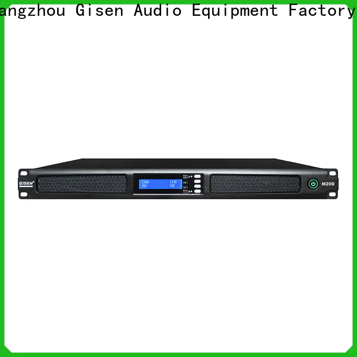 Gisen new model professional amplifier wholesale for entertainment club