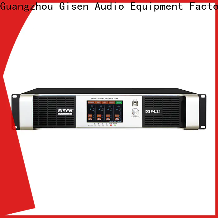 Gisen multiple functions 1u amplifier factory for venue