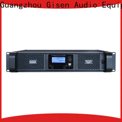 Gisen multiple functions 1u amplifier factory for performance