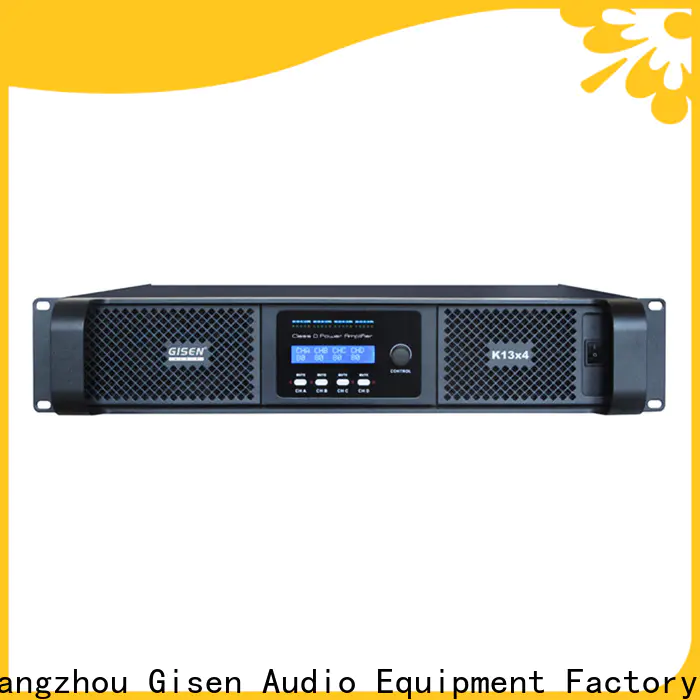 Gisen class hifi class d amplifier supplier for meeting